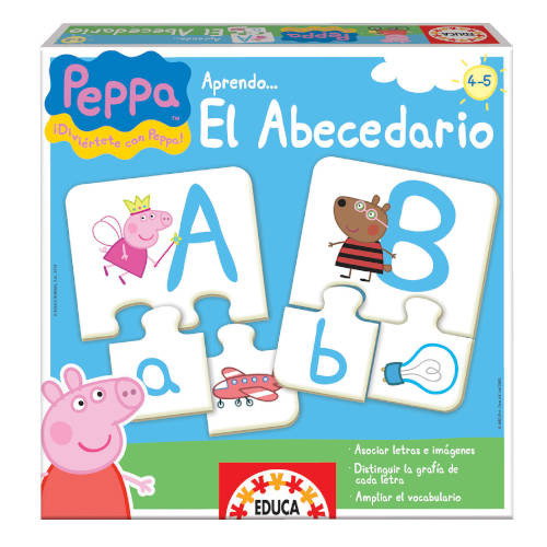 Educa Borrás Juego Aprendo El Abecedario con Peppa Pig