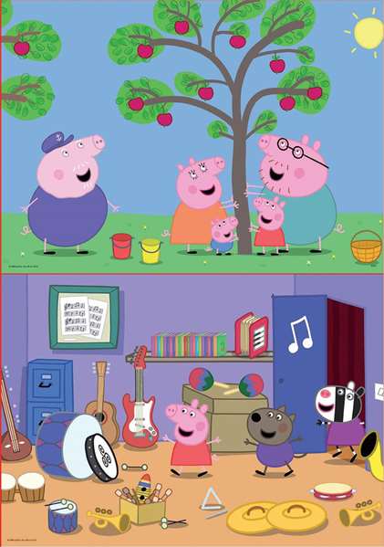 Educa Borras Puzzle Peppa Pig 2x48 Piezas Educa Borras Puzzle Peppa Pig 2x48 Piezas