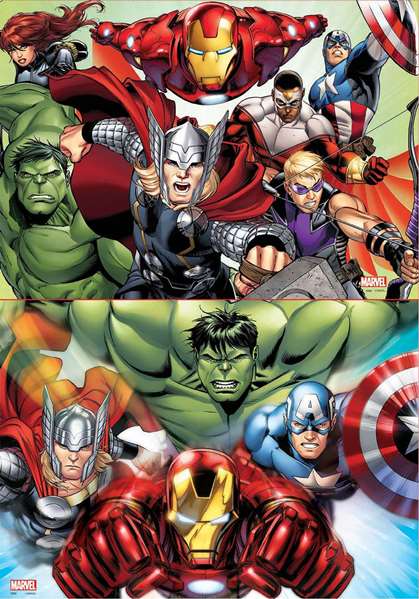 Educa Puzzle 2x48 Piezas Avengers