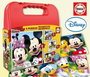 Educa Puzzles Progresivos Mickey Mouse 12-16-20-25 Piezas Maletín