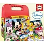 Educa Maleta Puzzles Progresivos Mickey Mouse (12, 16, 20 y 25 piezas)