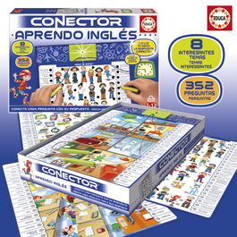 Educa 17206 Conector Aprendo Inglés: Vocabulario, Verbos y Frases para Niños a partir de 7 Años