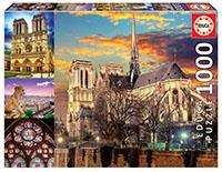 Educa Puzzle 1000 piezas Collage de Notre Dame