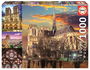 Educa Puzzle 1000 piezas Collage de Notre Dame