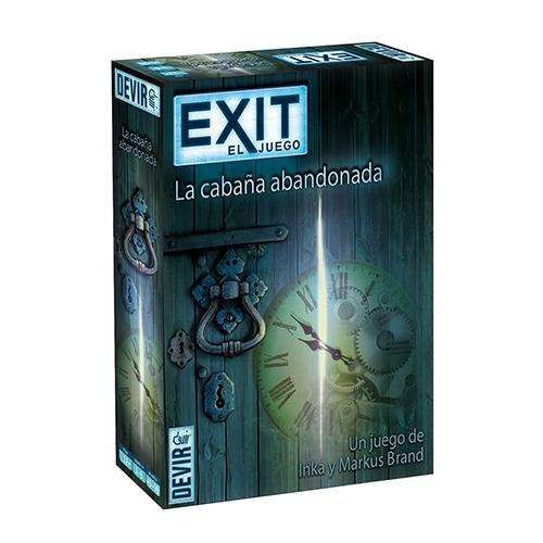 Devir Exit La Cabaña Abandonada - Juego de Escape en Español, para hasta 6 Jugadores (12+ Años)