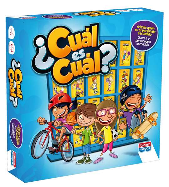Falomir Juego ¿Cuál es Cuál? Juego de Mesa Educativo para Niños a partir de 6 Años