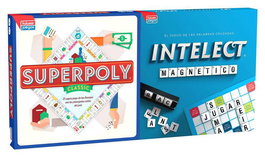 Falomir Juego Superpoly e Intelect Magnético para 2 Jugadores