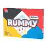 Falomir Juego Rummy Deluxe para 2 jugadores, incluye 106 fichas y 4 soportes