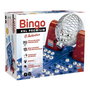 Falomir Bingo XXL Premium, Juego de Bingo con 72 Cartones y Bolas Imborrables, Tamaño 40x33x21 cm, en Español
