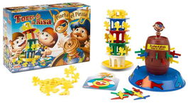 Falomir Juego Pincha el Pirata y Torre de la Risa Juego de Mesa para Niños