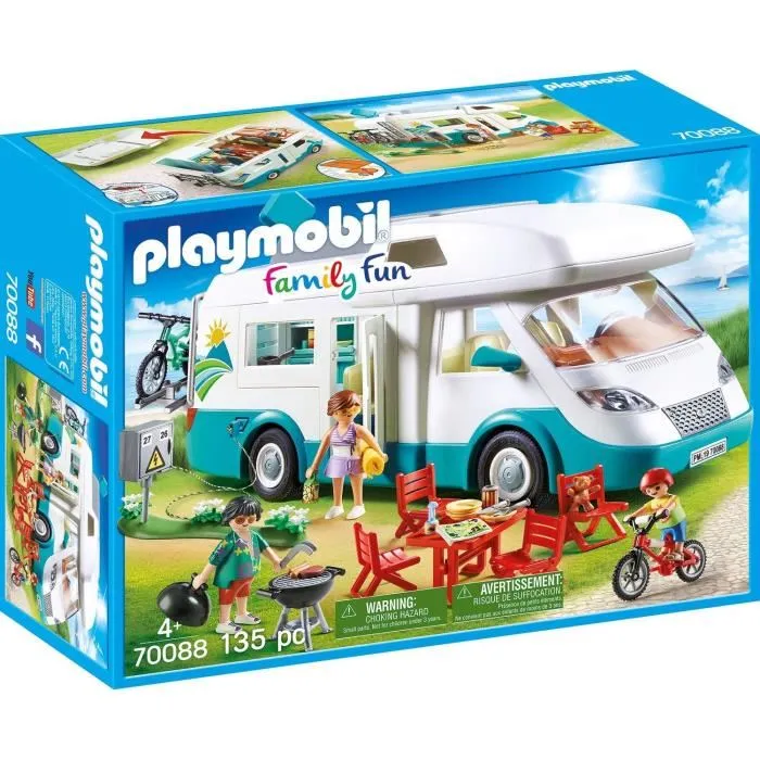 Playmobil Caravana de Verano Family Fun 70088 Playmobil Caravana de Verano Family Fun 70088
