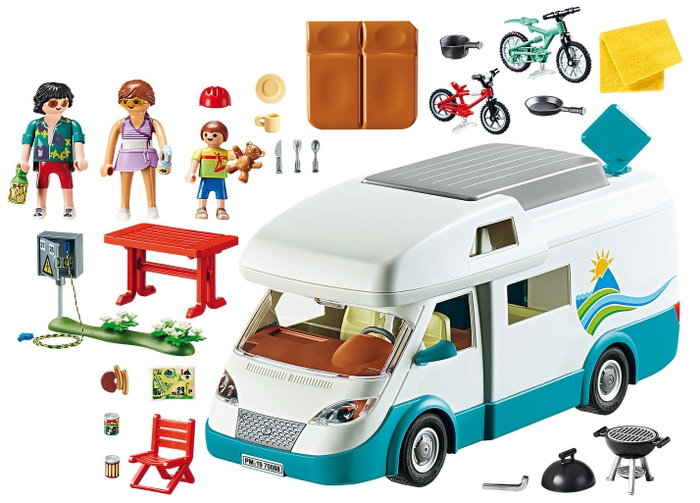 Playmobil Caravana de Verano Family Fun 70088 Playmobil Caravana de Verano Family Fun 70088