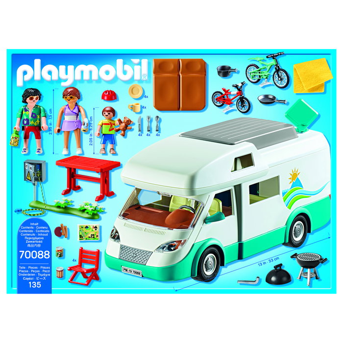 Playmobil Caravana de Verano Family Fun 70088 Playmobil Caravana de Verano Family Fun 70088