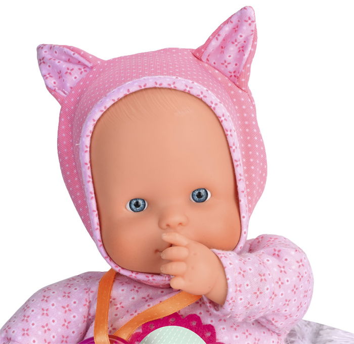 Nenuco Muñeca 5 Funciones Rosa 7/14781 con Sonidos y Chupete +12 Meses