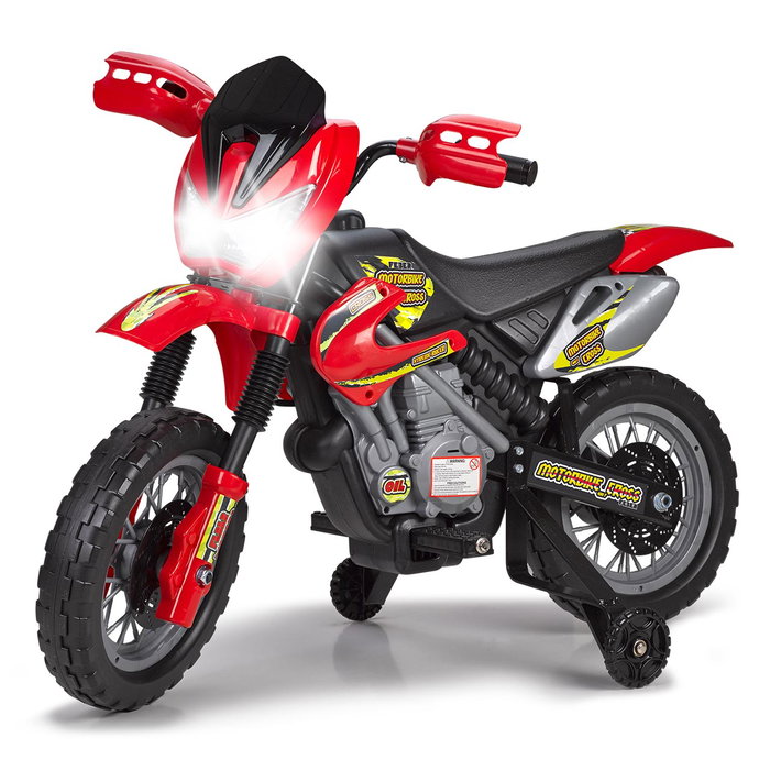 Feber 8/11250 Moto Cross 400F 6V Eléctrica para Niños +3 Años - Alcanza 3 km/h