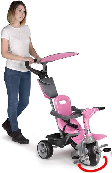 Feber Triciclo Baby Plus Music Rosa 91,2x98,3x51,5 cm