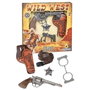 Gonher Set de Vaquero Wild West con Pistola de 8 Tiros y Accesorios