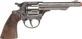 Gonher Pistola 8 Tiros 12x23x3,5 cm Juguete Metal