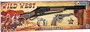 Gonher Set Revolver y Rifle Wild West 498/0 con Pistola 80/0, Cartuchera, Cinturón, Esposas y Estrella Sheriff, Usa Fulminantes 8 Tiros