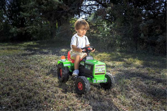 Injusa Tractor a Batería Básico 6V 132,5x49x50 cm