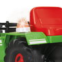 Injusa Tractor Básico 6V con Remolque, Luces y Sonidos Verde