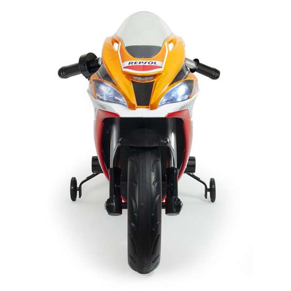 Moto bateria honda repsol 12v con luces y sonidos 114x53x62 cm