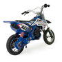 Injusa Moto Bateria X-Treme Blue Fighter 24V Ruedas Hinchables 112x62x72 cm