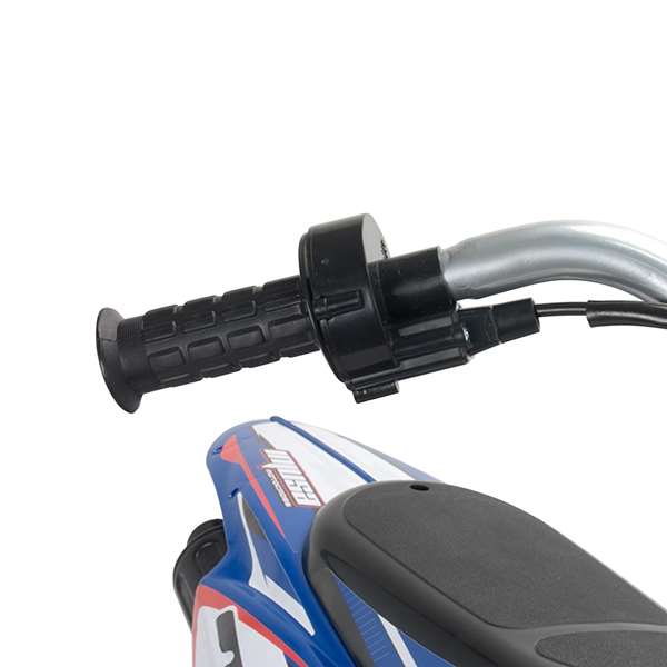 Injusa Moto Bateria X-Treme Blue Fighter 24V Ruedas Hinchables 112x62x72 cm