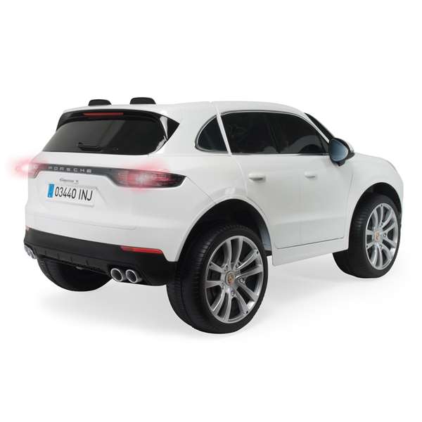 Coche bateria porsche cayenne s 12v radio control 2 plazas con luz y sonido 134x81,5x58 cm - modelos surtidos