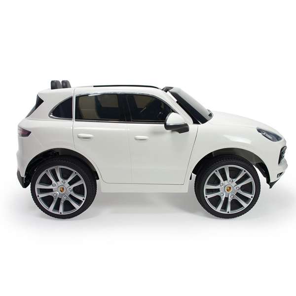 Coche bateria porsche cayenne s 12v radio control 2 plazas con luz y sonido 134x81,5x58 cm - modelos surtidos