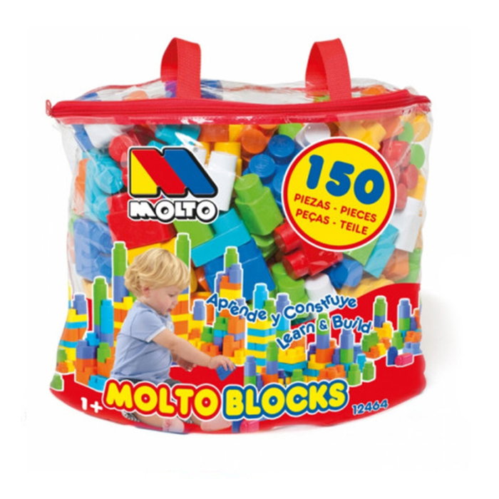 Molto Bolsa de construcción con 150 piezas Molto Bolsa de construcción con 150 piezas