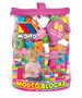 Molto Bolsa Construccion Rosa con 80 Piezas