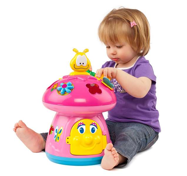 Molto Seta Jirafa Actividades Rosa 40 cm con Música, Sonidos y Formas - 6503