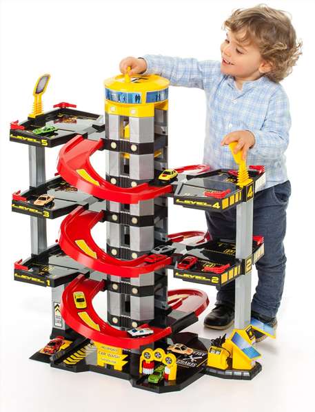 Molto Parking 6 plantas 78x65x51 cm Juguete para Niños