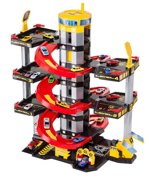 Molto Parking 6 plantas 78x65x51 cm Juguete para Niños