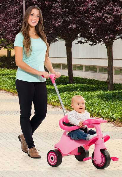 Molto Triciclo Urban Trike City Rosa 5 en 1 (89 cm)