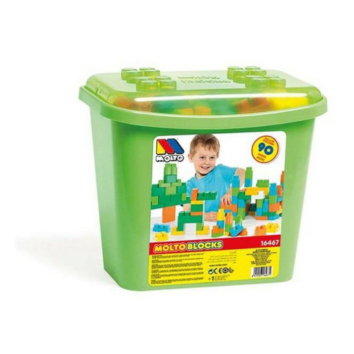 Molto Juego de construcción en bote 90 piezas Molto Juego de construcción en bote 90 piezas