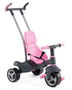Molto Urban Trike Triciclo Rosa con Palo, Cinturón, Bolsa y Rueda de Goma 98 cm
