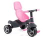 Molto Urban Trike Triciclo Rosa con Palo, Cinturón, Bolsa y Rueda de Goma 98 cm