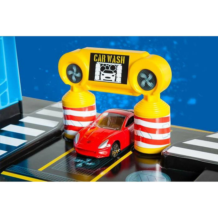 Molto Parking de 3 plantas con pistas y 5 coches Molto Parking de 3 plantas con pistas y 5 coches