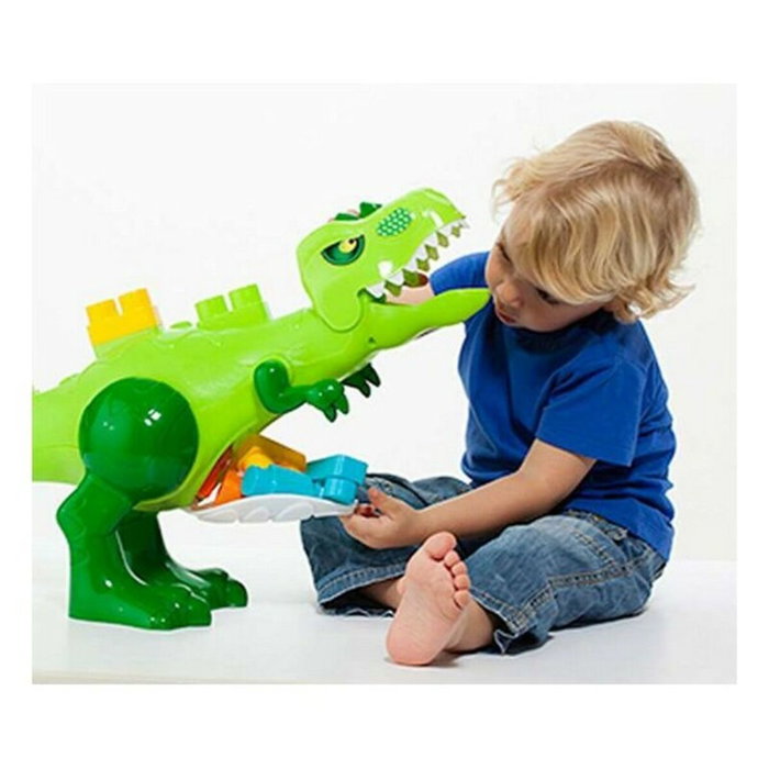 Molto Juego de construcción dinosaurio con 30 piezas y sonidos electrónicos