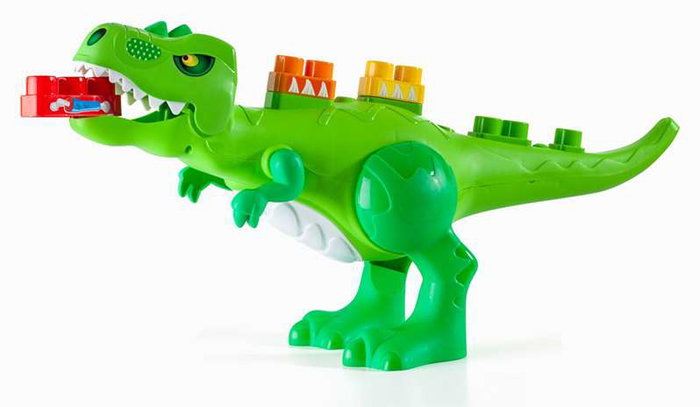Molto Juego Construccion Dinosaurio Bloques 30 Piezas Electrónico con 4 Sonidos