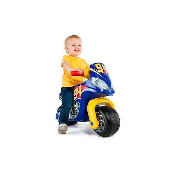Molto Correpasillos Moto Cross Race Azul 64 cm para Niños a Partir de 18 Meses