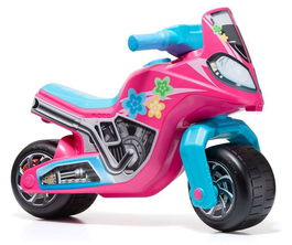 Molto Correpasillos Moto Cross Race Rosa 64 cm para Niños
