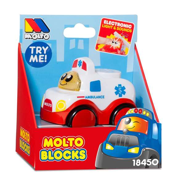 Molto Vehiculos Surtidos con Luz y Sonidos - Modelos Surtidos