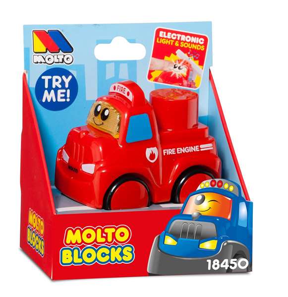 Molto Vehiculos Surtidos con Luz y Sonidos - Modelos Surtidos