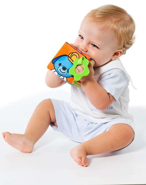 Molto Bolsa Cubos Aprendizaje de Tela 6 Piezas