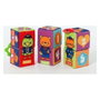 Molto Bolsa cubos aprendizaje de tela 6 piezas