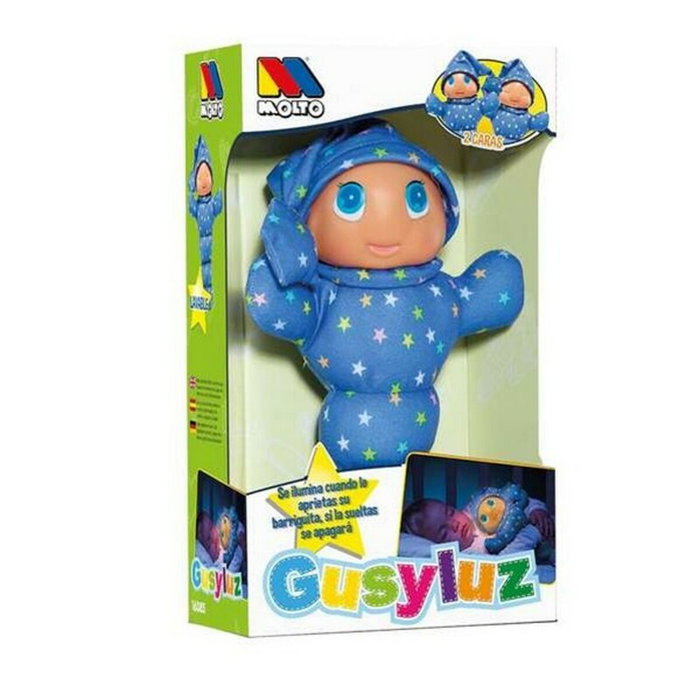 Molto Muñeco Gusy Luz de Tela 28 cm Molto Muñeco Gusy Luz de Tela 28 cm