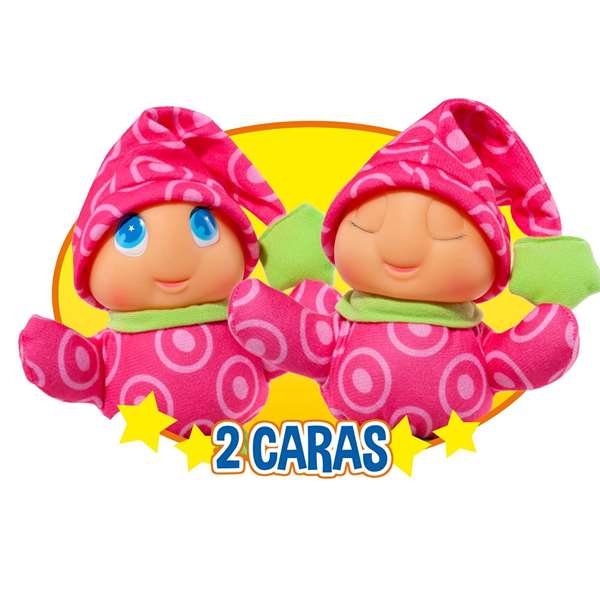 Molto Muñeco Gusy Luz Rosa se ilumina 28 cm